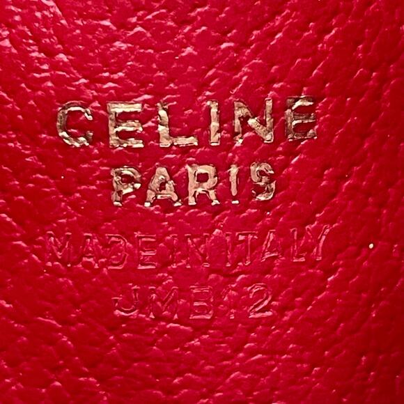 Authentic CELINE Cross Body Bucket Suede Drawstring Bag Purse - Picture 9 of 11